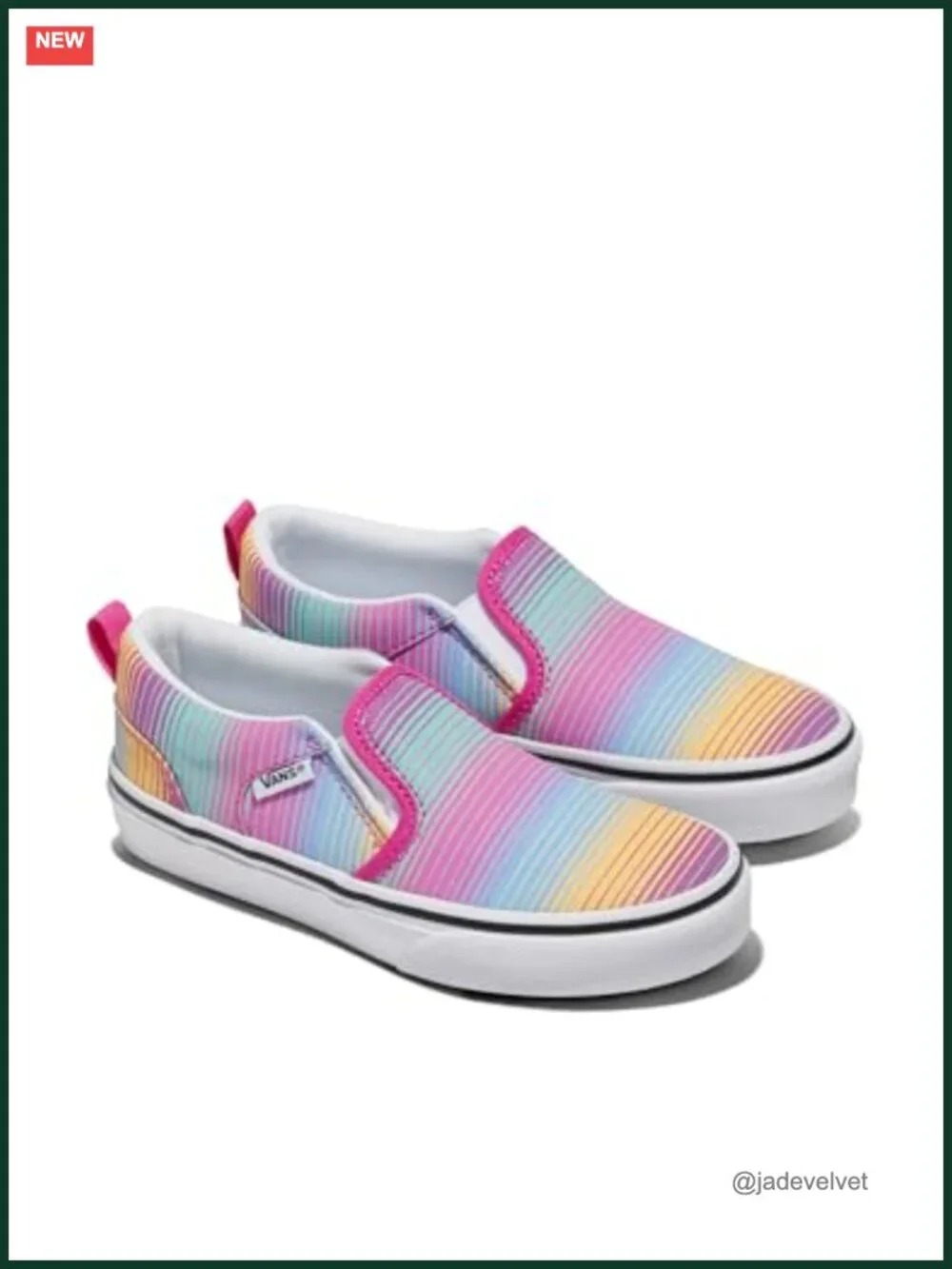 Girls Slip-on Sneakers - Canvas Athletic Shoes